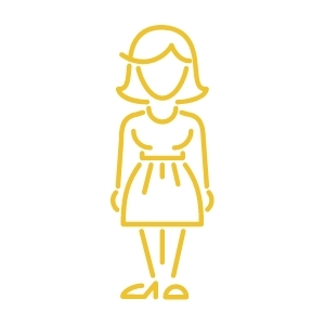 Premenopausal woman logo